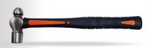 На фото Молоток слесарный Intertool 340г 20мм, круглый боек, ручка из стекловолокна (UT-0702)