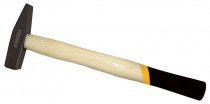 На фото Молоток Sigma 300г слесарный деревянная ручка (дуб) (4316331)