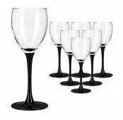 На фото Набор бокалов для вина Luminarc Domino 190 мл (J0042)