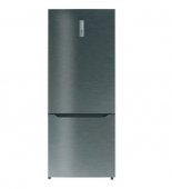 На фото Двухкамерный холодильник Grunhelm GNC 188-416 LX 97338   
