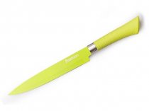 На фото Кухонный нож Fissman Arcobaleno Гастрономический 200 мм Lime (KN-2293.CV)