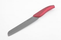 На фото Кухонный нож Fissman Torro для нарезки 150 мм Red (KN-2241.CV)