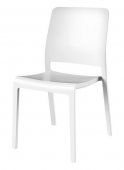 На фото Стул пластиковый Evolutif Charlotte Deco Chair белый (3076540146581)