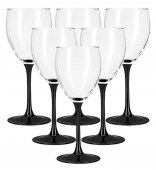 На фото Набор бокалов для вина Luminarc Domino 250 мл (H8169)