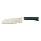 На фото Кухонный нож Maestro сантоку 180 мм Black MR1465