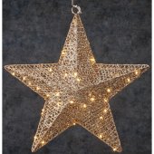 На фото Декоративное украшение Luca Lighting звезда 40 см 8718861662665