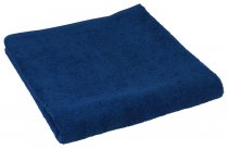 На фото Полотенце махровое Руно 50x90 см Синие (050090Т_синій)
