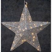 На фото Декоративное украшение Luca Lighting звезда 40 см 8718861683103