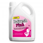 На фото Жидкость для биотуалета Thetford B-Fresh Pink 2 л (8710315017601)